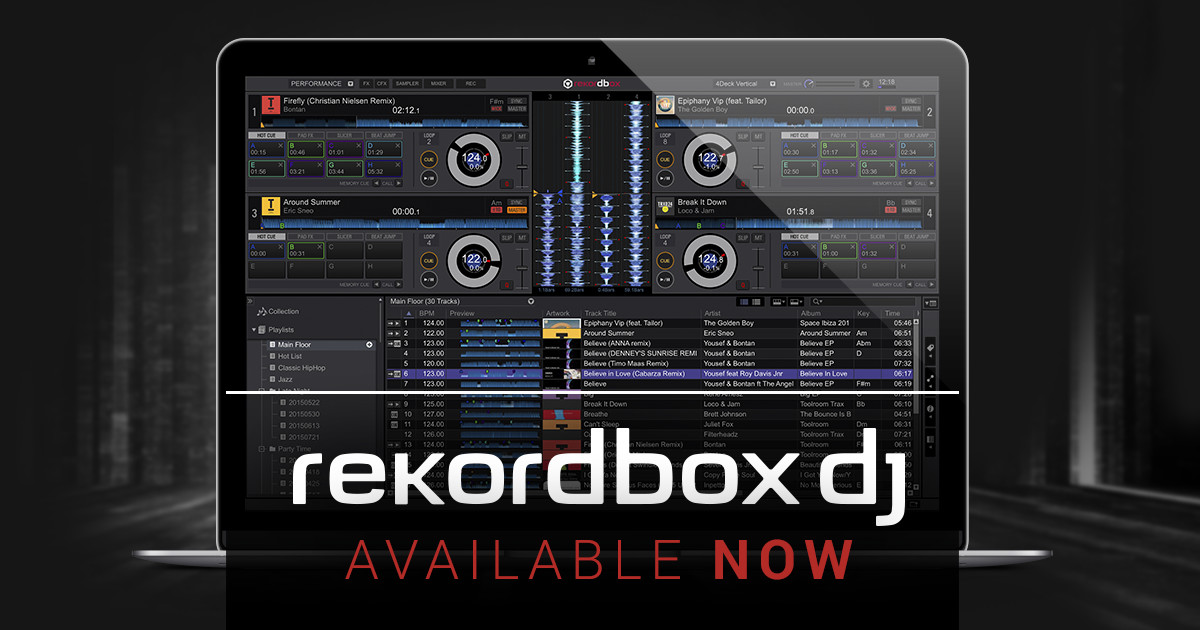 rekordbox dj free download